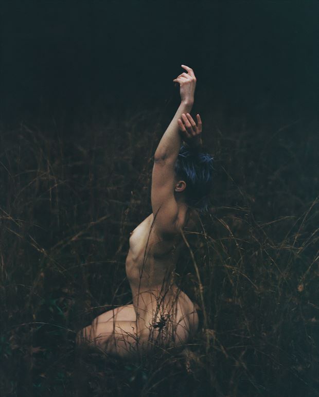 artistic nude nature photo by model izzy diaz