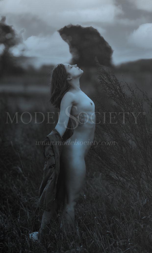 artistic nude nature photo by model j k model