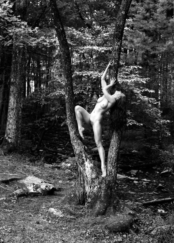 artistic nude nature photo by model katy t