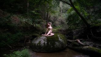 artistic nude nature photo by model molly beth