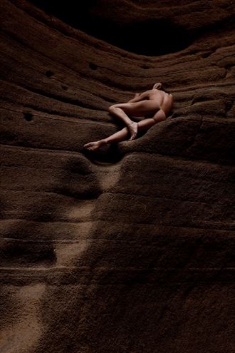 artistic nude nature photo by model negrea elena