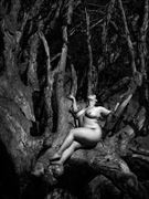 artistic nude nature photo by model paige tova