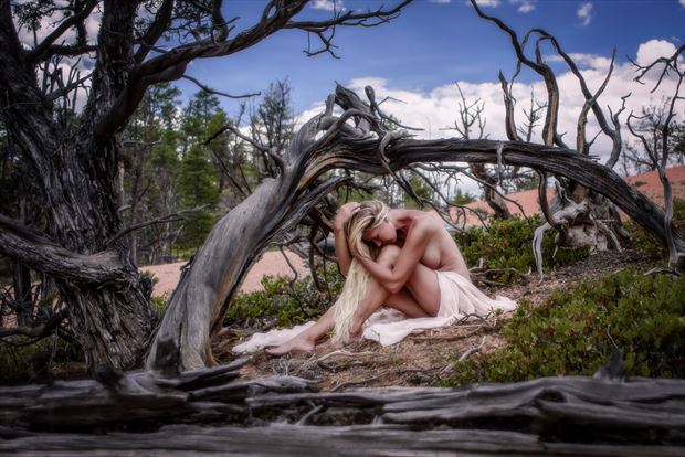 artistic nude nature photo by model sandra todd
