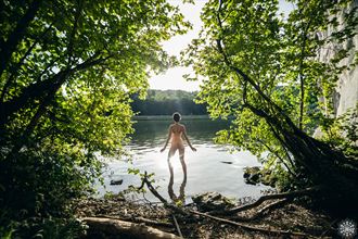 artistic nude nature photo by model sarascarlet