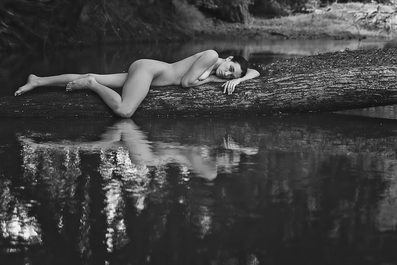 artistic nude nature photo by model sirena e wren