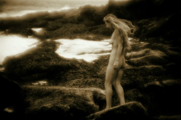 artistic nude nature photo by photographer davel