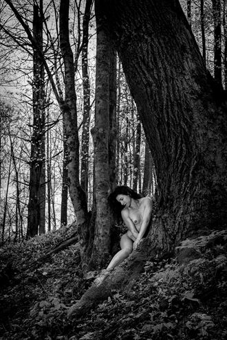 artistic nude nature photo by photographer richard evans