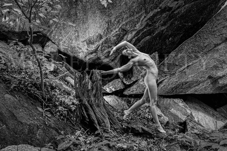 artistic nude nature photo by photographer richard evans photography