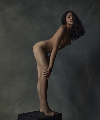 artistic nude photo by model am montoya