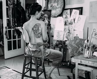 artistic nude photo by model caitlinciara