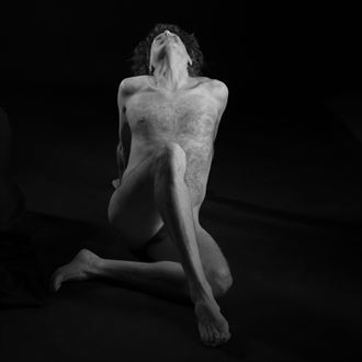 artistic nude photo by model chuck roberts