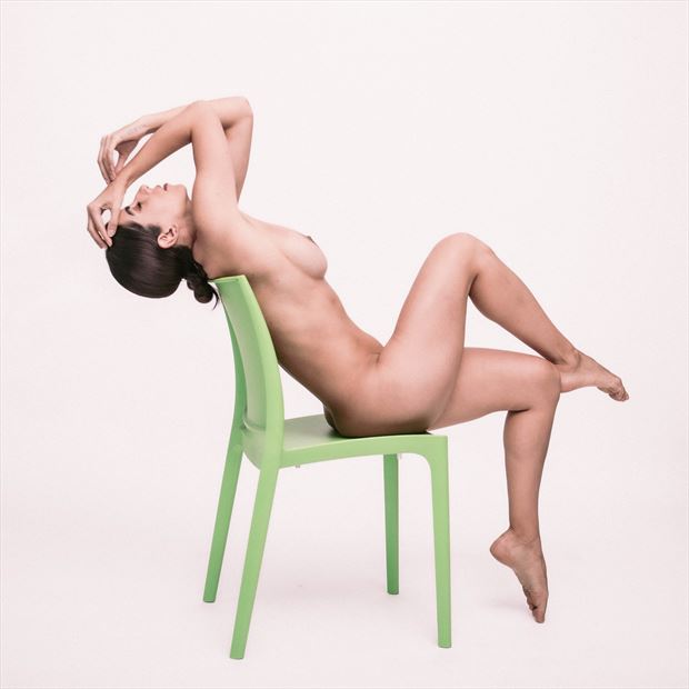 artistic nude photo by photographer fine art photics