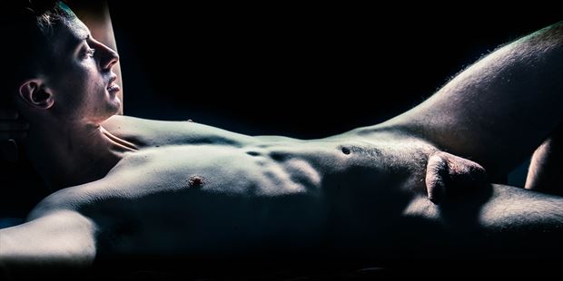 artistic nude photo by photographer fine art photics