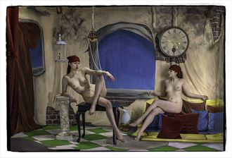 artistic nude photo manipulation artwork by model jennifer helena