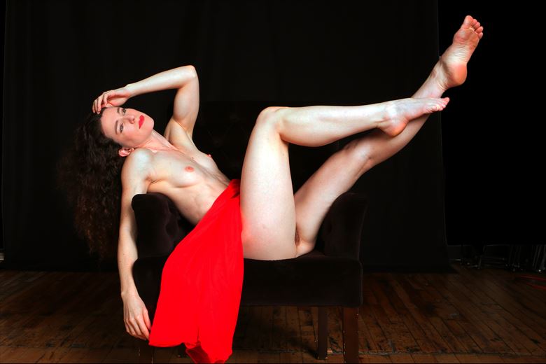 artistic nude pinup photo by photographer robert l person