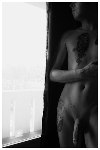 artistic nude portrait photo by model marschmellow