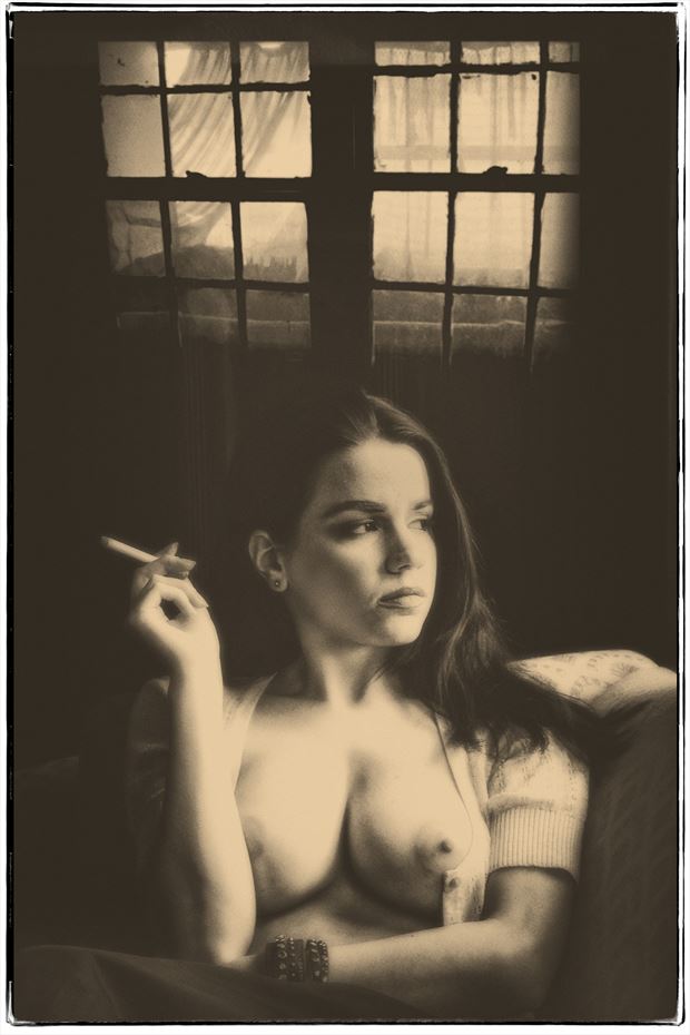 artistic nude portrait photo by photographer stevelease