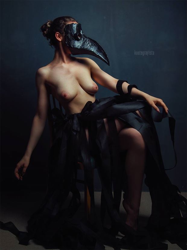 artistic nude sensual artwork by model %C5%BEanet