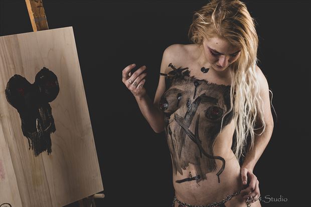 artistic nude sensual artwork by photographer 2m8 studio
