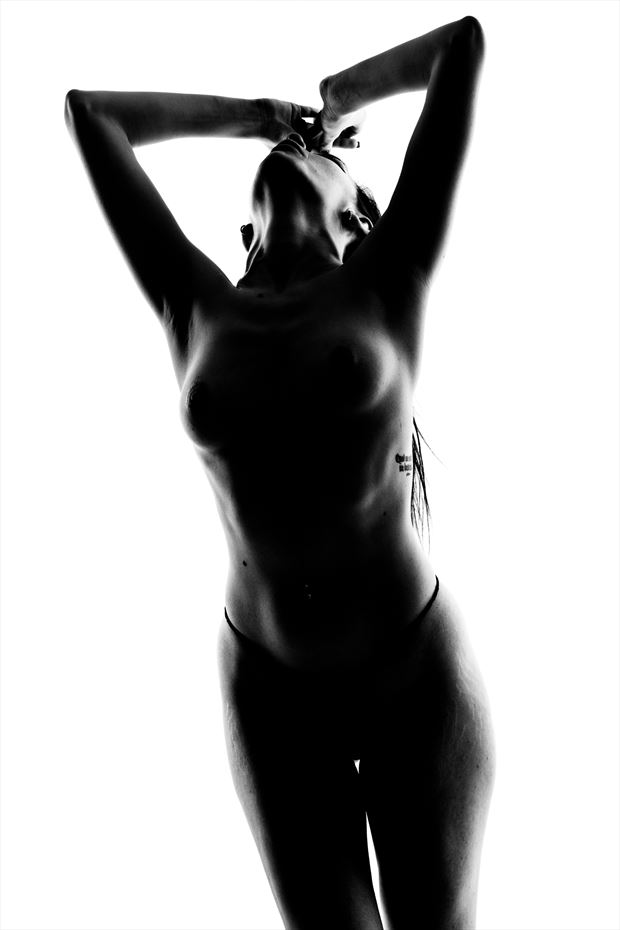artistic nude sensual photo by model angela de sade