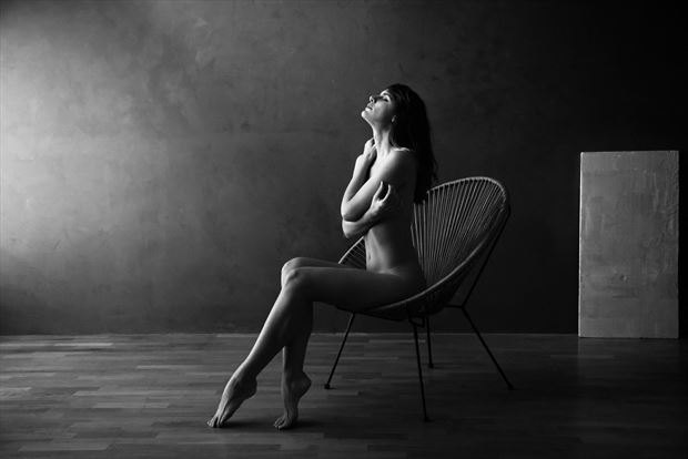 artistic nude sensual photo by model ephebe glo
