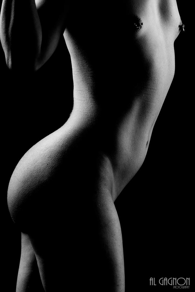artistic nude sensual photo by photographer al gagnon