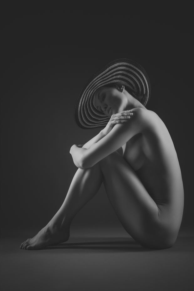 artistic nude sensual photo by photographer in the moment