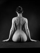 artistic nude silhouette artwork by model %C5%BEanet