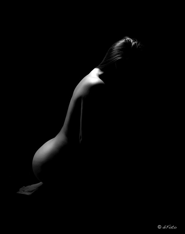 artistic nude silhouette artwork by photographer marcdifoto