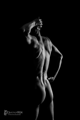 artistic nude silhouette photo by model mm3941281