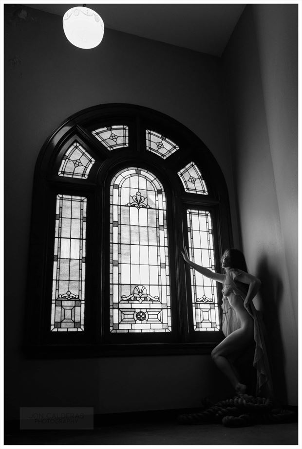 artistic nude silhouette photo by model sirena e wren