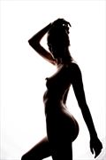 artistic nude silhouette photo by photographer irreverent imagery