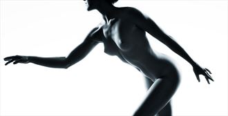 artistic nude silhouette photo by photographer joe edelman