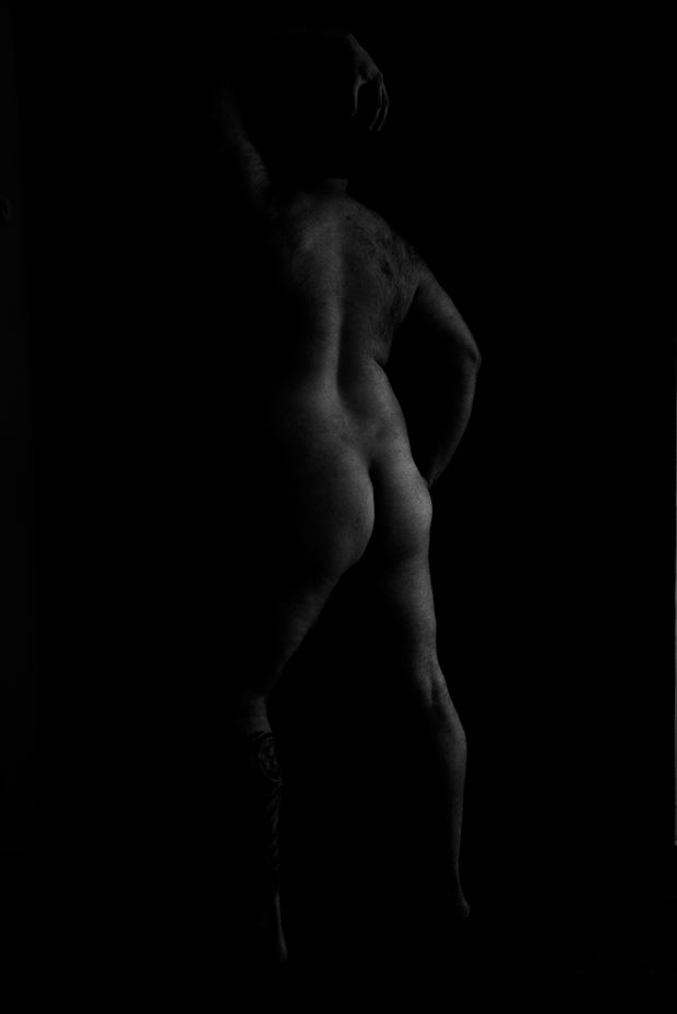 artistic nude silhouette photo by photographer matt plumb photo