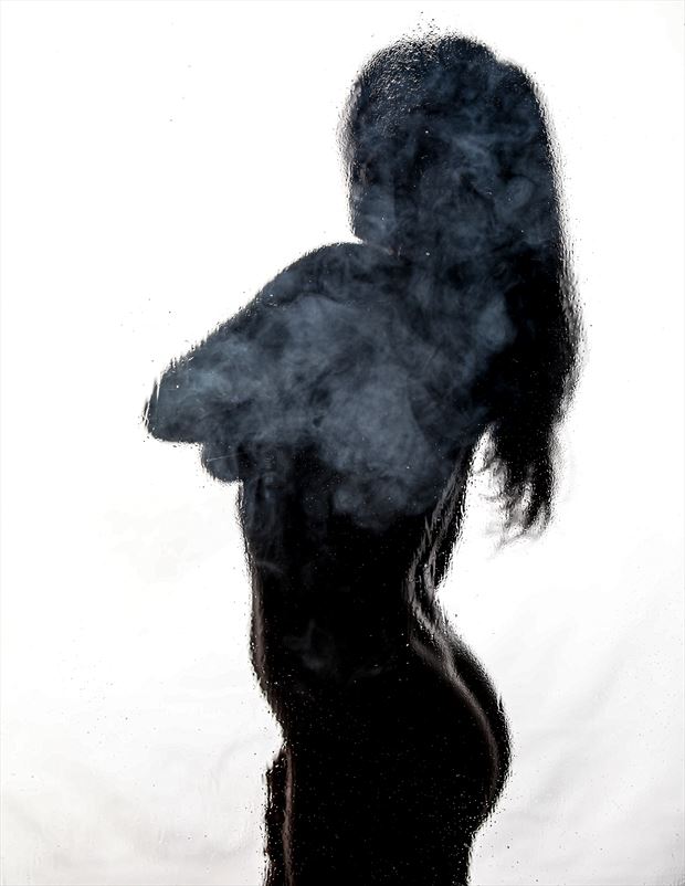 artistic nude silhouette photo by photographer paul a arbogast
