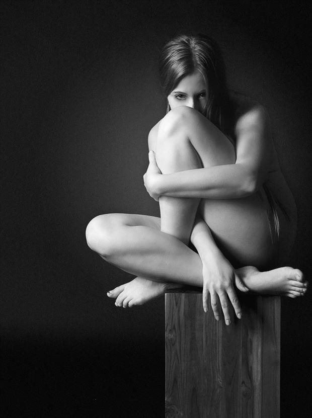 artistic nude studio lighting photo by model alyssaforelsket