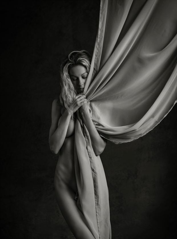 artistic nude studio lighting photo by model enola