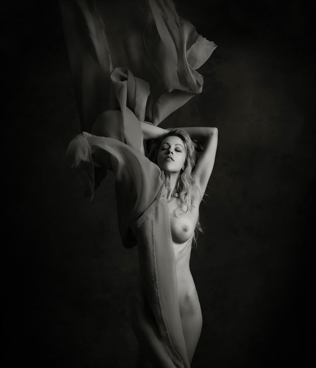 artistic nude studio lighting photo by model enola