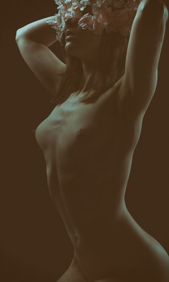 artistic nude studio lighting photo by model j k model
