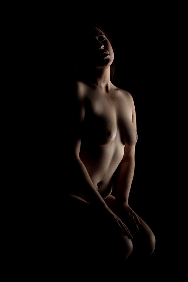 artistic nude studio lighting photo by model letseatglitter93