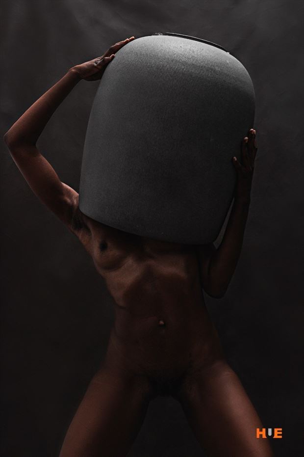 artistic nude studio lighting photo by model titania