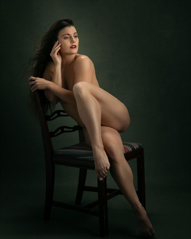 artistic nude studio lighting photo by photographer cal photography