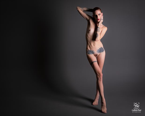 artistic nude studio lighting photo by photographer craftedpixelstudios
