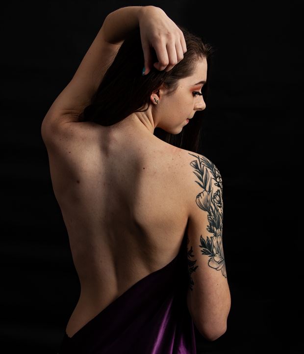 artistic nude studio lighting photo by photographer djlphotography
