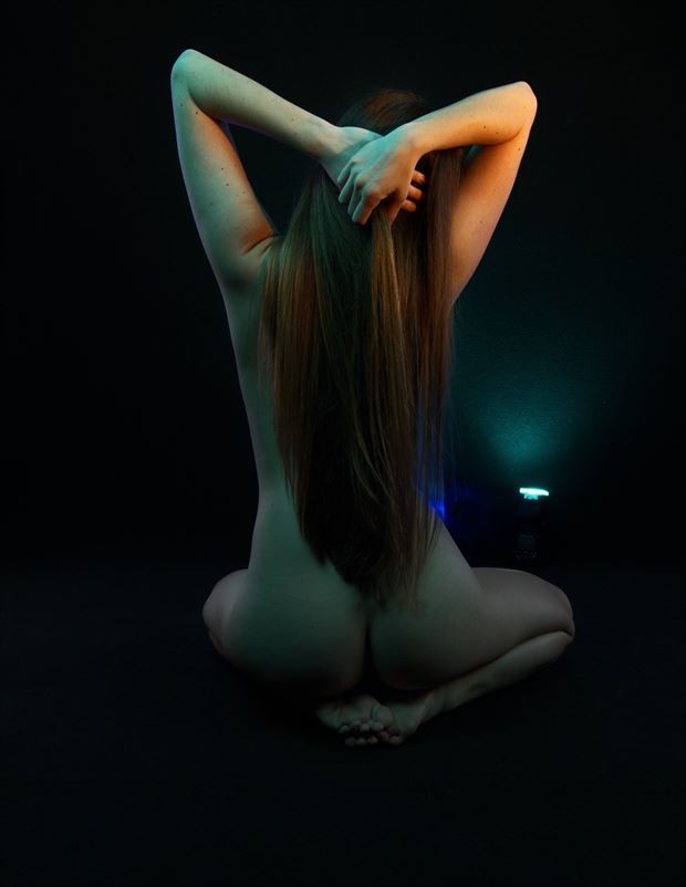 artistic nude studio lighting photo by photographer foaks
