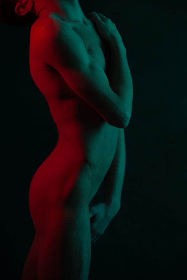 artistic nude studio lighting photo by photographer kengehring