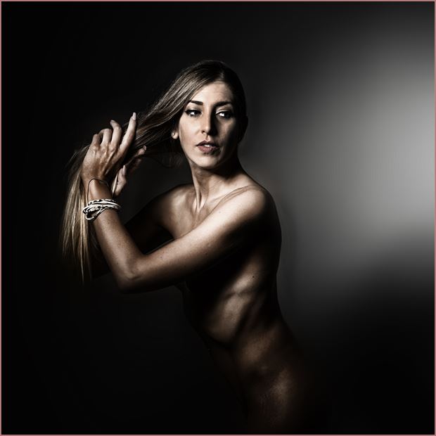 artistic nude studio lighting photo by photographer modelonaway