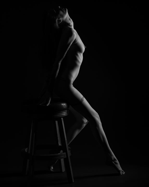 artistic nude studio lighting photo by photographer paul a arbogast