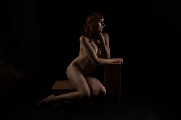 artistic nude studio lighting photo by photographer paul brady