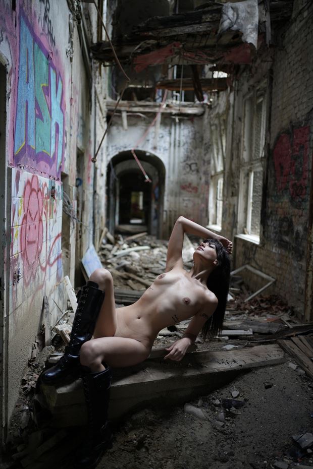 artistic nude surreal photo by model aurorak